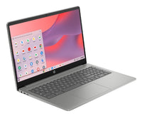 HP Chromebook 15a-nb0006na Intel® N N100 39.6 cm (15.6") HD 4 GB LPDDR5-SDRAM 128 GB UFS Wi-Fi 6 (802.11ax) ChromeOS Silver