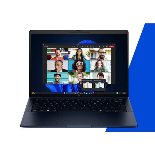 HP EliteBook X G1i Next Gen AI Wolf Pro Security Edition Copilot+ PC Intel Core Ultra 7 258V Laptop 35.6 cm (14") 2.5K 32 GB LPDDR5x-SDRAM 1 TB SSD Wi-Fi 7 (802.11be) Windows 11 Pro Blue