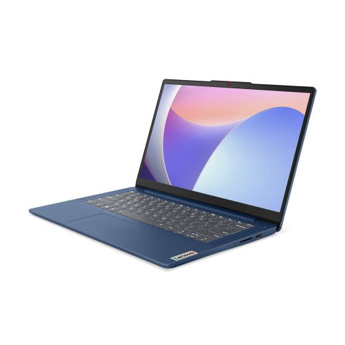 Lenovo IdeaPad Slim 3 14IAN8 Intel® N N100 Laptop 35.6 cm (14") Full HD 4 GB LPDDR5-SDRAM 128 GB Flash Wi-Fi 6 (802.11ax) Windows 11 Home in S mode Blue