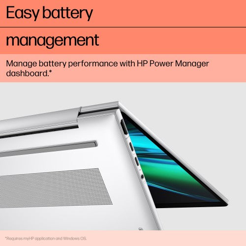 HP EliteBook G11 Intel Core Ultra 7 155H Laptop 35.6 cm (14") Touchscreen WUXGA 16 GB LPDDR5x-SDRAM 512 GB SSD Wi-Fi 7 (802.11be) Windows 11 Pro AI PC Silver