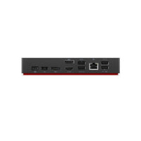 Lenovo 40AY0090UK laptop dock/port replicator Wired USB 3.2 Gen 1 (3.1 Gen 1) Type-C Black