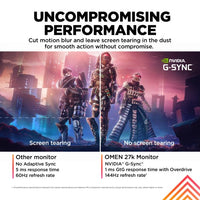 OMEN by HP 27 inch UHD 144Hz Gaming Monitor - OMEN 27k