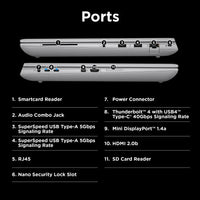 HP ZBook Fury 16 G11 Mobile Workstation PC Wolf Pro Security Edition - Data Science Intel® Core™ i9 i9-14900HX 40.6 cm (16") WQUXGA 64 GB DDR5-SDRAM NVIDIA RTX 4000 Ada Wi-Fi 7 (802.11be) Windows 11 Pro