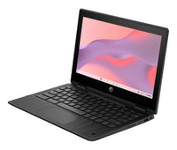HP Fortis Flip G1m 11 inch Chromebook MediaTek 520 29.5 cm (11.6") Touchscreen HD 8 GB LPDDR4x-SDRAM 64 GB eMMC Wi-Fi 6 (802.11ax) ChromeOS Black