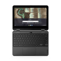 Lenovo 500e Chromebook Gen 3 (Intel) Intel® Celeron® N N5100 29.5 cm (11.6") Touchscreen HD 8 GB LPDDR4x-SDRAM 64 GB eMMC Wi-Fi 6 (802.11ax) ChromeOS UK English Grey