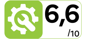 Apple MacBook Pro 14-inch in silver with sleek design and screen showing colorful abstract wallpaper.