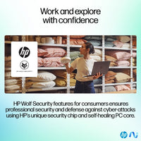 HP OmniBook Ultra Flip 14-fh0006na Copilot+ PC Intel Core Ultra 7 256V Hybrid (2-in-1) 35.6 cm (14") Touchscreen 3K 16 GB LPDDR5x-SDRAM 1 TB SSD Wi-Fi 7 (802.11be) Windows 11 Home Grey