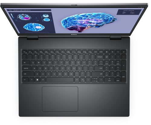 DELL Precision 7680 Intel® Core™ i7 i7-13850HX Mobile workstation 40.6 cm (16") Full HD+ 32 GB DDR5-SDRAM 1 TB SSD NVIDIA RTX 2000 Ada Wi-Fi 6E (802.11ax) Windows 11 Pro UK English Grey