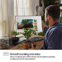 HP Series 5 27 inch FHD Monitor with Speakers - 527sa