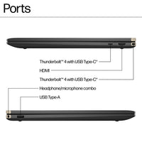 HP Spectre x360 16-aa0000na Intel Core Ultra 7 155H Hybrid (2-in-1) 40.6 cm (16") Touchscreen 3K 32 GB LPDDR5x-SDRAM 2 TB SSD NVIDIA GeForce RTX 4050 Wi-Fi 7 (802.11be) Windows 11 Home AI PC Black