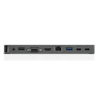 Lenovo 40AU0065UK laptop dock/port replicator Wired USB 3.2 Gen 1 (3.1 Gen 1) Type-C Black