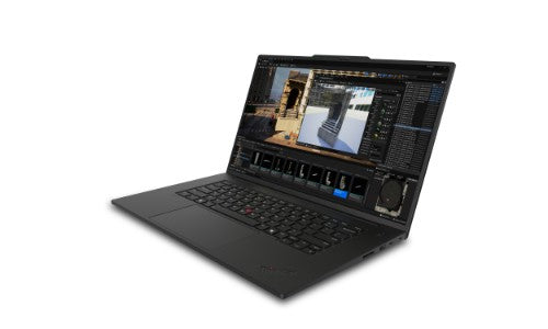 Lenovo ThinkPad P1 Gen 7 Intel Core Ultra 7 165H Mobile workstation 40.6 cm (16") WQXGA 32 GB LPDDR5x-SDRAM 1 TB SSD NVIDIA GeForce RTX 4070 Wi-Fi 7 (802.11be) Windows 11 Pro UK English Black