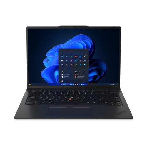 Lenovo ThinkPad X1 Carbon Gen 12 Intel Core Ultra 7 155U Laptop 35.6 cm (14") WUXGA 16 GB LPDDR5x-SDRAM 512 GB SSD Wi-Fi 6E (802.11ax) Windows 11 Pro UK English Black (PROMO)