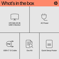 HP E32k G5 4K USB-C Monitor