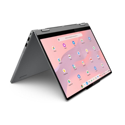 Lenovo Chrome 2in1 14IRU10 Intel Core 5 120U Chromebook 35.6 cm (14") Touchscreen WUXGA 8 GB LPDDR5-SDRAM 128 GB UFS Wi-Fi 6E (802.11ax) ChromeOS English Grey