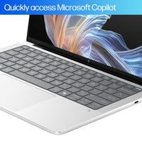 HP EliteBook X G1a Next Gen AI PC Wolf Pro Security Edition Copilot+ PC AMD Ryzen AI 7 PRO 360 Laptop 35.6 cm (14") Touchscreen 2.8K 32 GB LPDDR5x-SDRAM 512 GB SSD Wi-Fi 7 (802.11be) Windows 11 Pro Silver