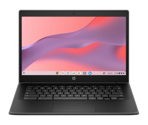 HP Fortis G1i 14 Chromebook Intel® N N150 35.6 cm (14") HD 4 GB LPDDR5-SDRAM 32 GB eMMC Wi-Fi 6 (802.11ax) ChromeOS Black