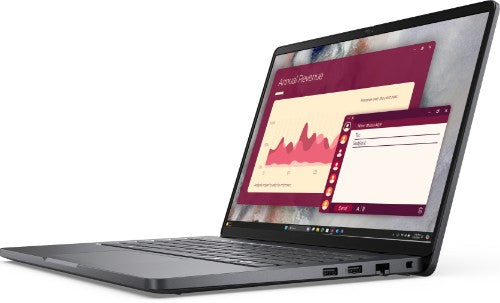 DELL Pro 14 PC14250 Intel Core 5 120U Laptop 35.6 cm (14") Full HD+ 8 GB DDR5-SDRAM 512 GB SSD Wi-Fi 6E (802.11ax) Windows 11 Pro UK English Black