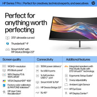 HP Series 7 Pro 37.5 inch WQHD+ Thunderbolt 4 Monitor - 738pu