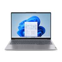 Lenovo ThinkBook 16 G7 IML Intel Core Ultra 7 155H Laptop 40.6 cm (16") WUXGA 16 GB LPDDR5-SDRAM 512 GB SSD Wi-Fi 6E (802.11ax) Windows 11 Pro UK English Grey