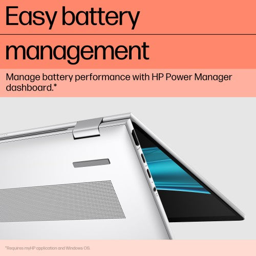 HP EliteBook 1040 G11 Intel Core Ultra 7 155H Laptop 35.6 cm (14") 2.8K 32 GB LPDDR5x-SDRAM 1 TB SSD Wi-Fi 6E (802.11ax) Windows 11 Pro AI PC Silver