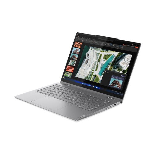 Lenovo ThinkBook 14 2-in-1 G4 IML Intel Core Ultra 7 155U Hybrid (2-in-1) 35.6 cm (14") Touchscreen WUXGA 16 GB DDR5-SDRAM 512 GB SSD Wi-Fi 6E (802.11ax) Windows 11 Pro English Grey
