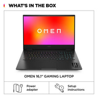 HP OMEN 16-wf1002na Intel® Core™ i7 i7-14700HX Laptop 40.9 cm (16.1") Full HD 16 GB DDR5-SDRAM 1 TB SSD NVIDIA GeForce RTX 4060 Wi-Fi 6E (802.11ax) Windows 11 Home Black