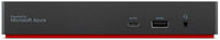 Lenovo 40B20135UK laptop dock/port replicator Wired USB 3.2 Gen 1 (3.1 Gen 1) Type-A + Type-C Black