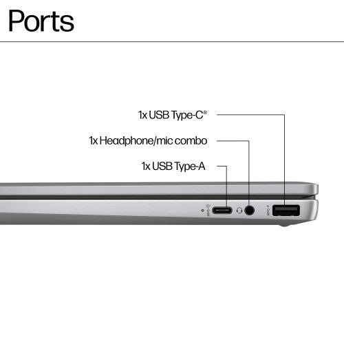 HP Chromebook x360 14b-cd0002na Intel® N N100 35.6 cm (14") Touchscreen HD 4 GB LPDDR5-SDRAM 128 GB eUFS Wi-Fi 6 (802.11ax) ChromeOS