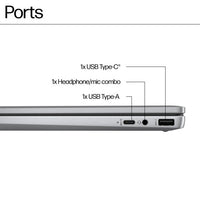HP Chromebook x360 14b-cd0002na Intel® N N100 35.6 cm (14") Touchscreen HD 4 GB LPDDR5-SDRAM 128 GB eUFS Wi-Fi 6 (802.11ax) ChromeOS