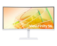 Samsung LS34C650TAU Computer Monitor 86.4 cm (34") 3440 x 1440 pixels 4K Ultra HD LED White
